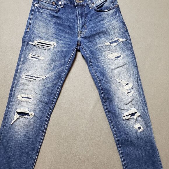 Abercrombie & Fitch distressed Slim jeans  next level Stretch Jeans size 29 A&F - Picture 3 of 13